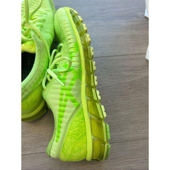 Asics Gel Quantum 360 Women US 11 Running Shoes Yellow Neon T5J6N C6 - Picture 3 of 7